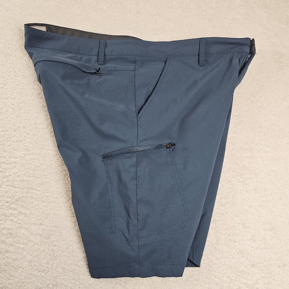 Weatherproof Vintage Trail Shorts Hybrid Men's Size 40 Solid Metal Gray Outdoors - Picture 12 of 14